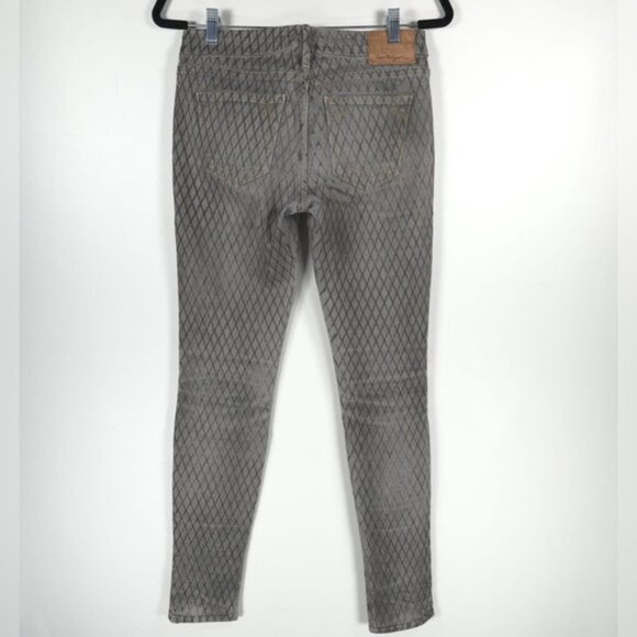 TRUE RELIGION USA Made 🇺🇸 Diamond Print Cut‎ 606828 Jeans W95Q85180 Size 26 - Picture 2 of 14